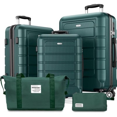 Kofferset Suitcase Set 5 Stück Lightweight ABS PC TSA Lock Spinner Hartgepäck