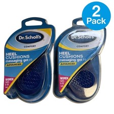 Dr. Scholl's Heel Cushions Advanced Gel Women s Sizes 6-10 2-Pack