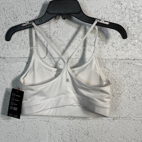 ID Ideology Low Impact Sports Bra White XS - Picture 3 of 9