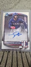 2025 Bowman Chrome - Mega Box Chrome Prospect Mojo Autographs Paulino Santana...