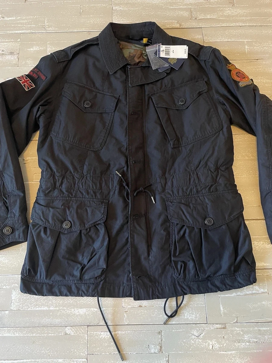 Polo Ralph Lauren Military Jacket Black Coats, Jackets & Vests for
