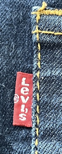 Levis 502 Boys Jean 14 Reg. (25 X 27.5 )Mid Rise Reg. Fit Taper Leg Blue - Picture 16 of 17