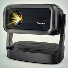 GO2 Mini 4K Projector - HDR10, WiFi 6, Bluetooth, 4000 ANSI, Auto Focus, Zoom