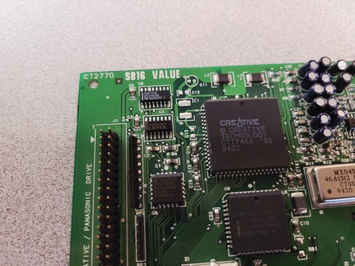 Creative Sound Blaster 16 Value CT2770 ISA Sound Card – Retro – OPL Compatible - Picture 9 of 13