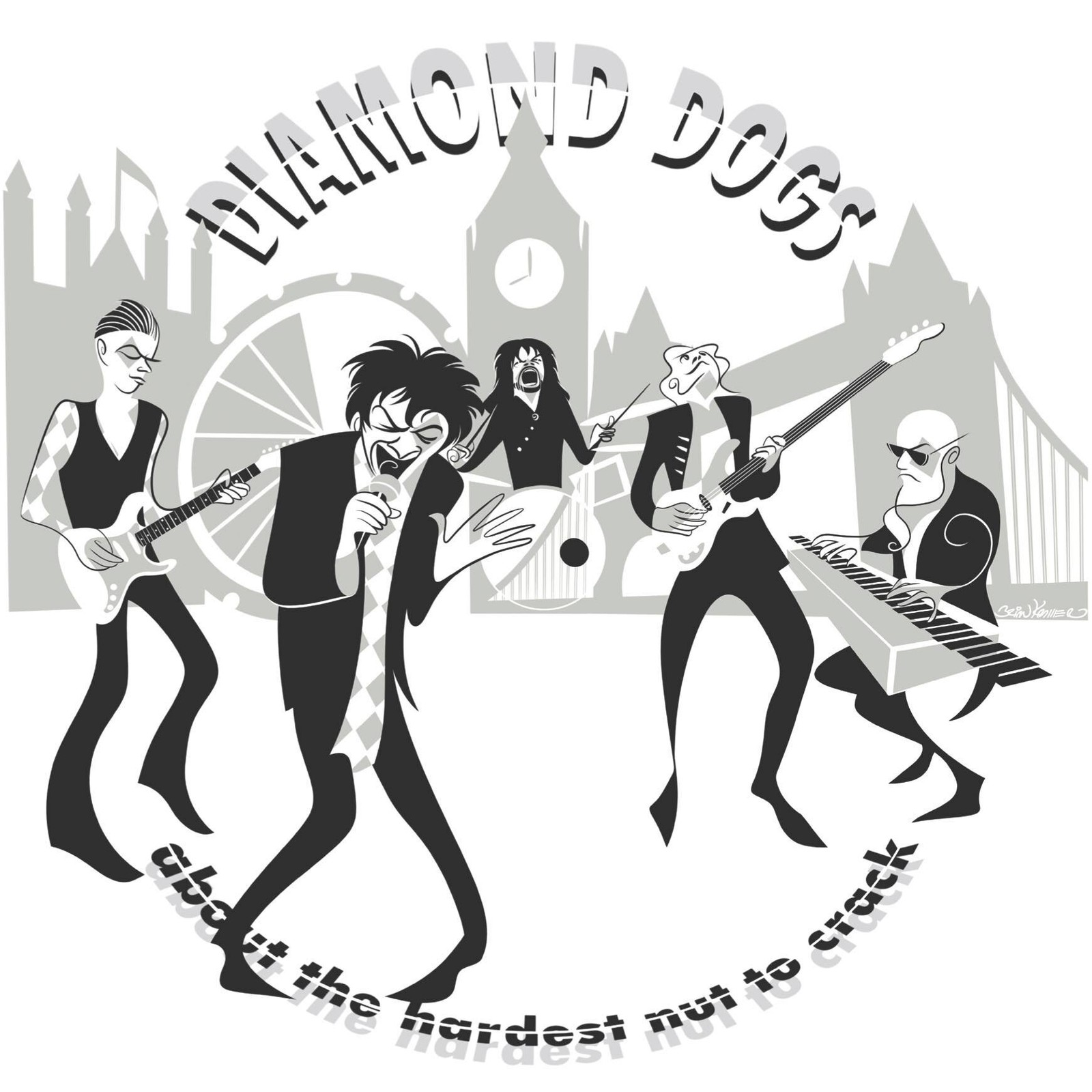 Diamond Dogs Об альбоме the Hardest Nut to Crack (CD) (ИМПОРТ из Великобритании)