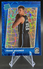 2021-22 Franz Wagne RC #185 Donruss Optic Rated Rookie Blue Velocity Prizm Magic