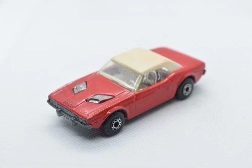 Matchbox Superfast Red Dodge Challenger No 1 Lesney England Diecast Repainted