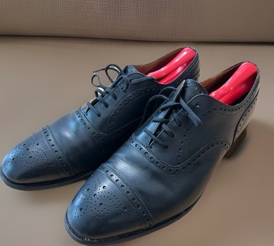 Church's Diplomat Leather Oxford Brogue Shoes Men s 10.5 UK  11.5 US Black