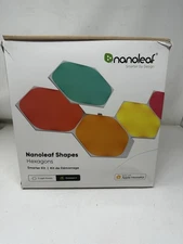 New Sealed! Nanoleaf  Shapes 7 Hexagons Smarter Kit NL42-7003HX-7PK Light Panels
