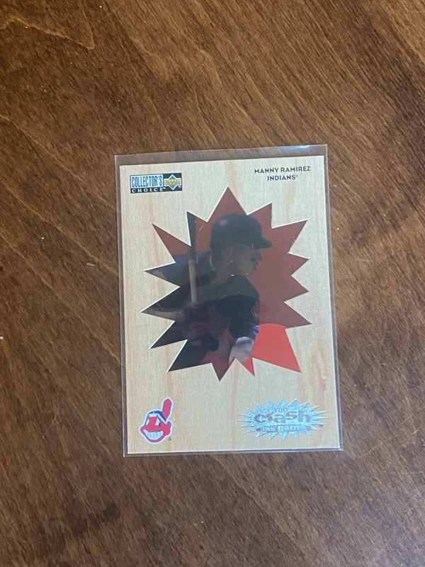 1996 Collector's Choice #CR12 Manny Ramirez You Crash the Game Exchange PWE v2