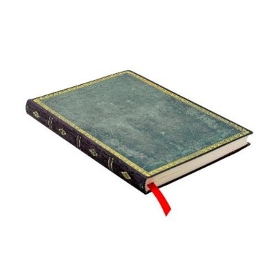 Paperblanks Pacific Blue (Old Leather Collection) Midi Lined Softc (Taschenbuch)