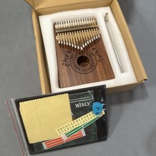 17 Key Kalimba Thumb piano- Unused in Original Box with Instructions, Parts