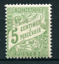 MONACO TAXE 2 NEUF  XX SANS CHARNIERE 