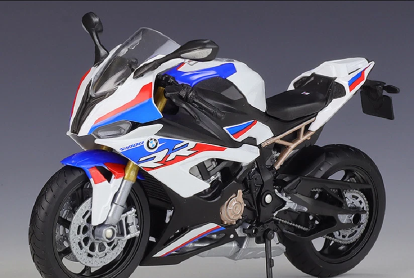 Welly 1:12 2021 BMW S1000RR Diecast Motorcycle Bike Model Toy New In Box - Image 3 of 4