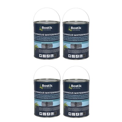 Bostik Premium Grade Bitumenabdichtung Dachbitumen Black Jack 2,5L Dose