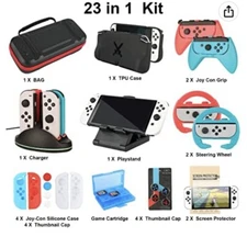 Eovola Nintendo switch accessories bundle including a carrying case and more