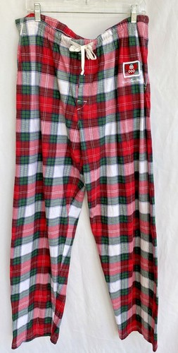 DISNEY WDW Tartan Plaid Pajama Bottoms 