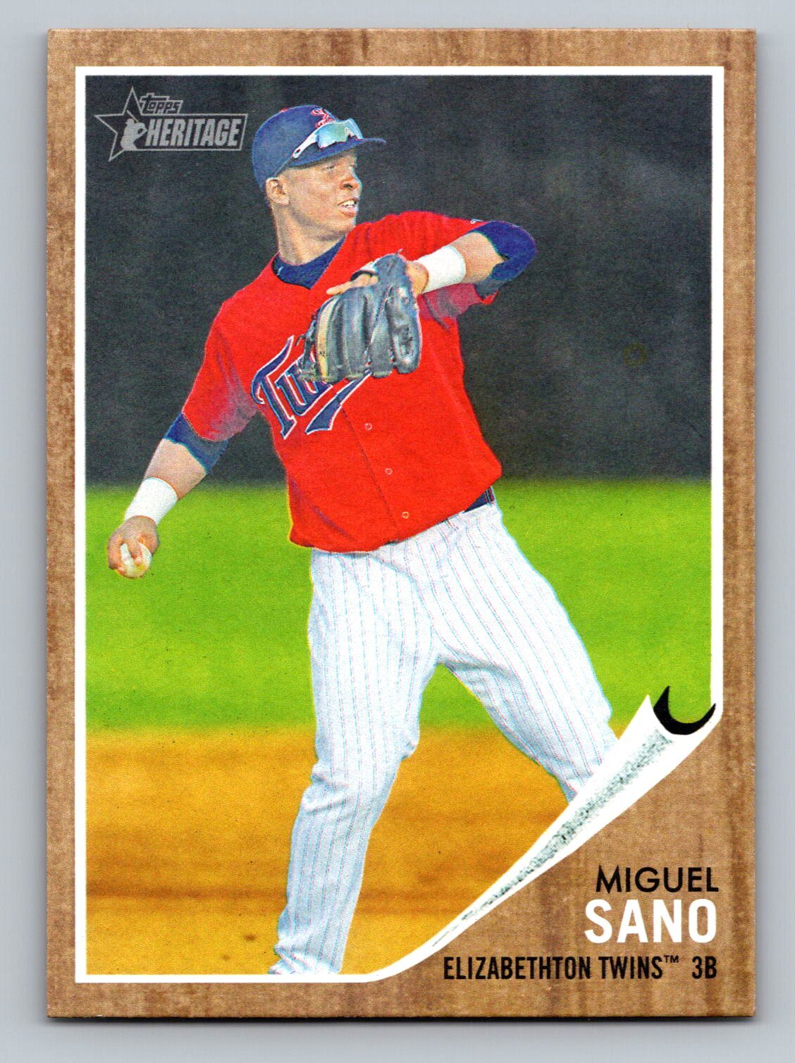 2011 Topps Heritage Minor League #64 Miguel Sano