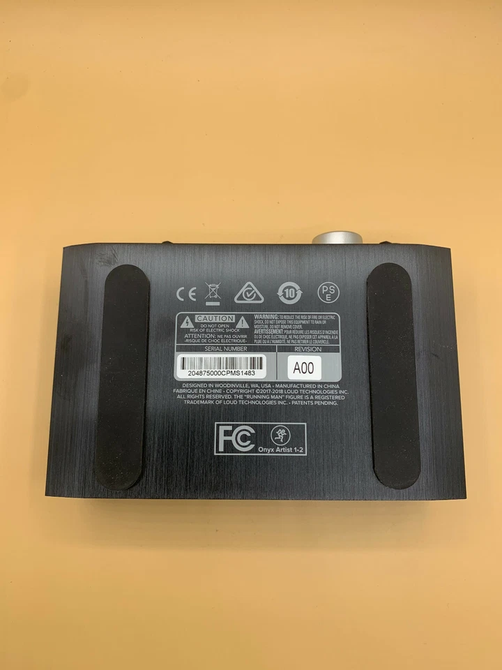 Mackie Onyx Artist 1·2 USB Audio Interface DEVICE ONLY - Image 3 of 4