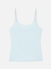 💖💘Primark Ladies Women Stretch Cami Vest Nude Black Strap Top Size 4-24 💖💘