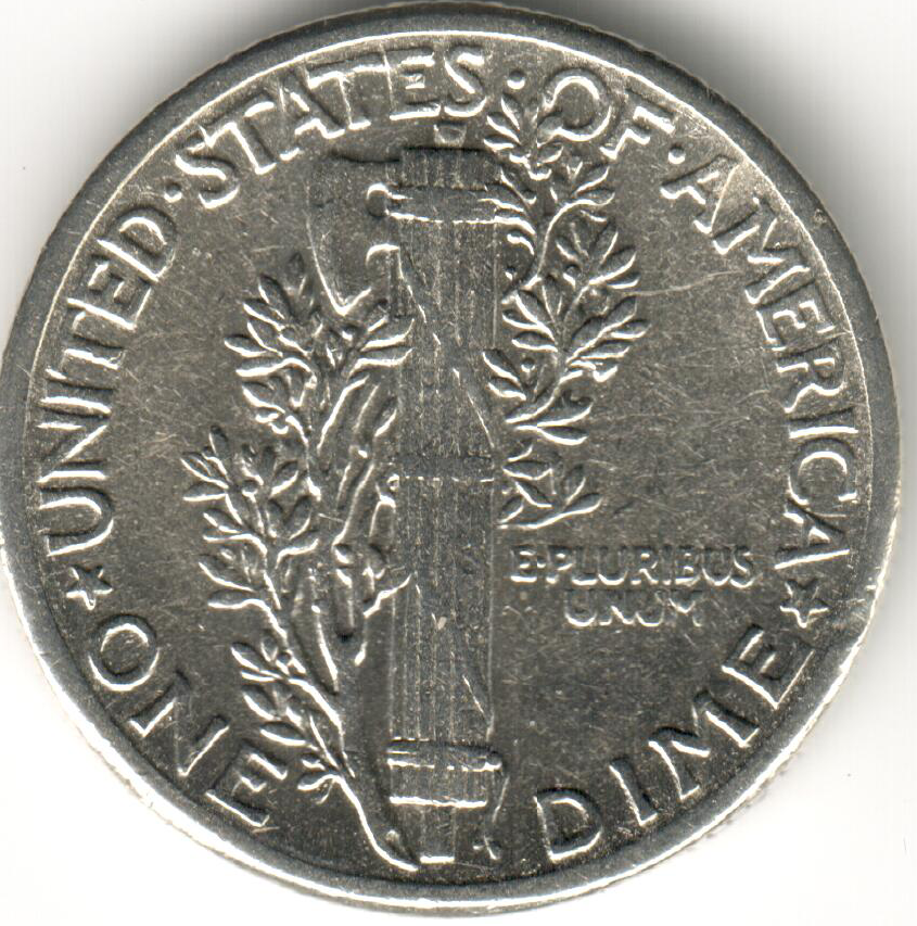 USA - 1943P - Mercury Dime - #919 | eBay