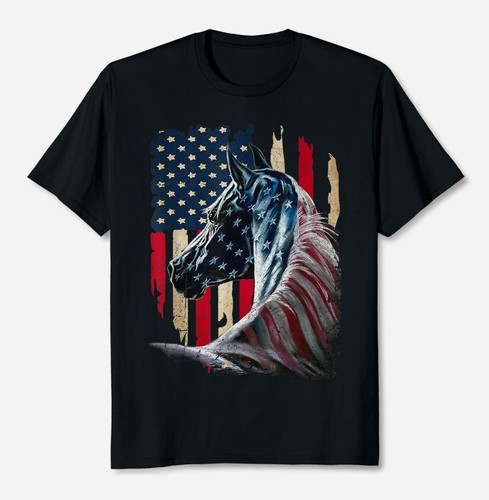 Patriotic Horse American Flag - Horse 