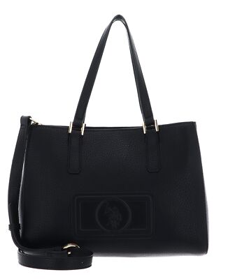 POLO Manipur Double Handle Bag Handtasche Tasche Black schwarz 