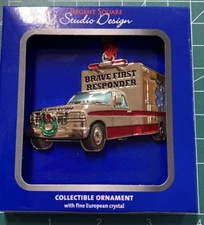 Brave First Responder Ambulance, Christmas Ornament Regent Square New