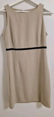 Kleid Vestino mit passendem Blazer beige schwarz