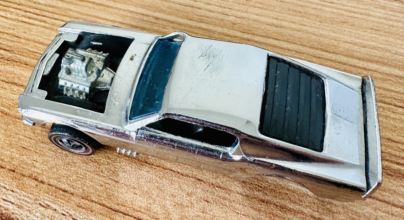 Hot Wheels Redline 1969 Boss Hoss Silver Auto Giocattolo Cromata - Foto 9