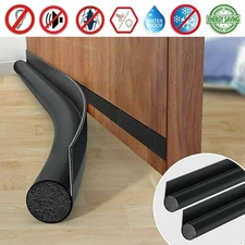 Door Bottom Sealing Strip Guard Stopper Protect Wind Dust Blocker Stop Flexible