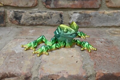 Articulated Frog 3D Printed
