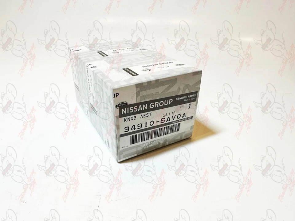 Nissan Genuine R35 GT-R GTR BLACK EDITION Red Stitch shift knob 34910-6AV0A OEM - Image 4 of 4