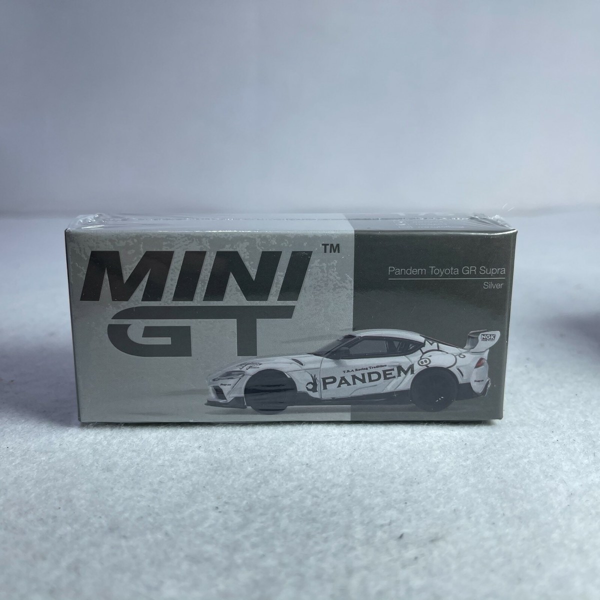 1/64 TSM MINI-GT Toyota Pandem GR Supra V1.0 Silver RHD MGT00175-R