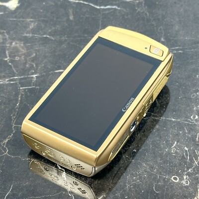 Canon IXY 32S Gold 12.1 MP 4.4x Zoom Compact Digital Camera From