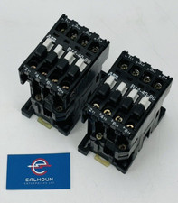 (LOT OF 2) ABB B12-40-00 Contactor 28A 4-Pole Coil: 110/120V 50/60Hz *WARRANTY*