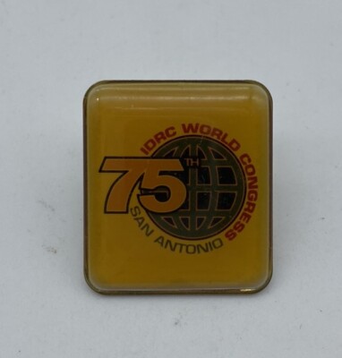 VTG Lapel Pin International Development Research Centre 75th Anniversary Annual
