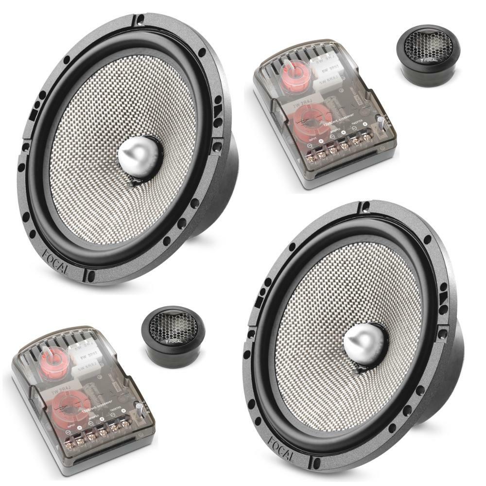 Focal 165 AS Access Series 2 Way 6.5"" Car Door Component Speakers 60w RMS Pair