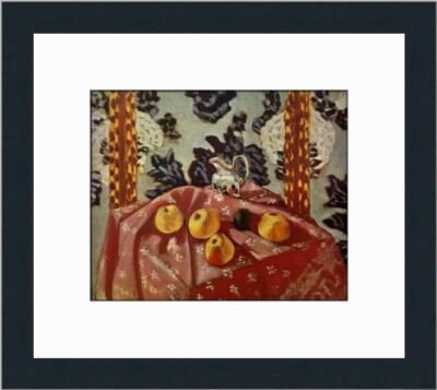 Henri Matisse Still Life with Apples on a Pink Cloth Custom Framed