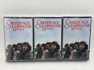 1992 Set Of 3 Creedence Clearwater Revival Compilation  Cassette Tapes Sealed