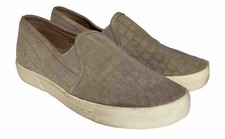 Joie Suede Huxley Croc Print Slip On Sneaker Size 6.5 Womens 37.5. LSHE136