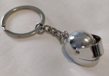 Motorcycle/scooter/go cart� Helmet Keyring with moveable visor