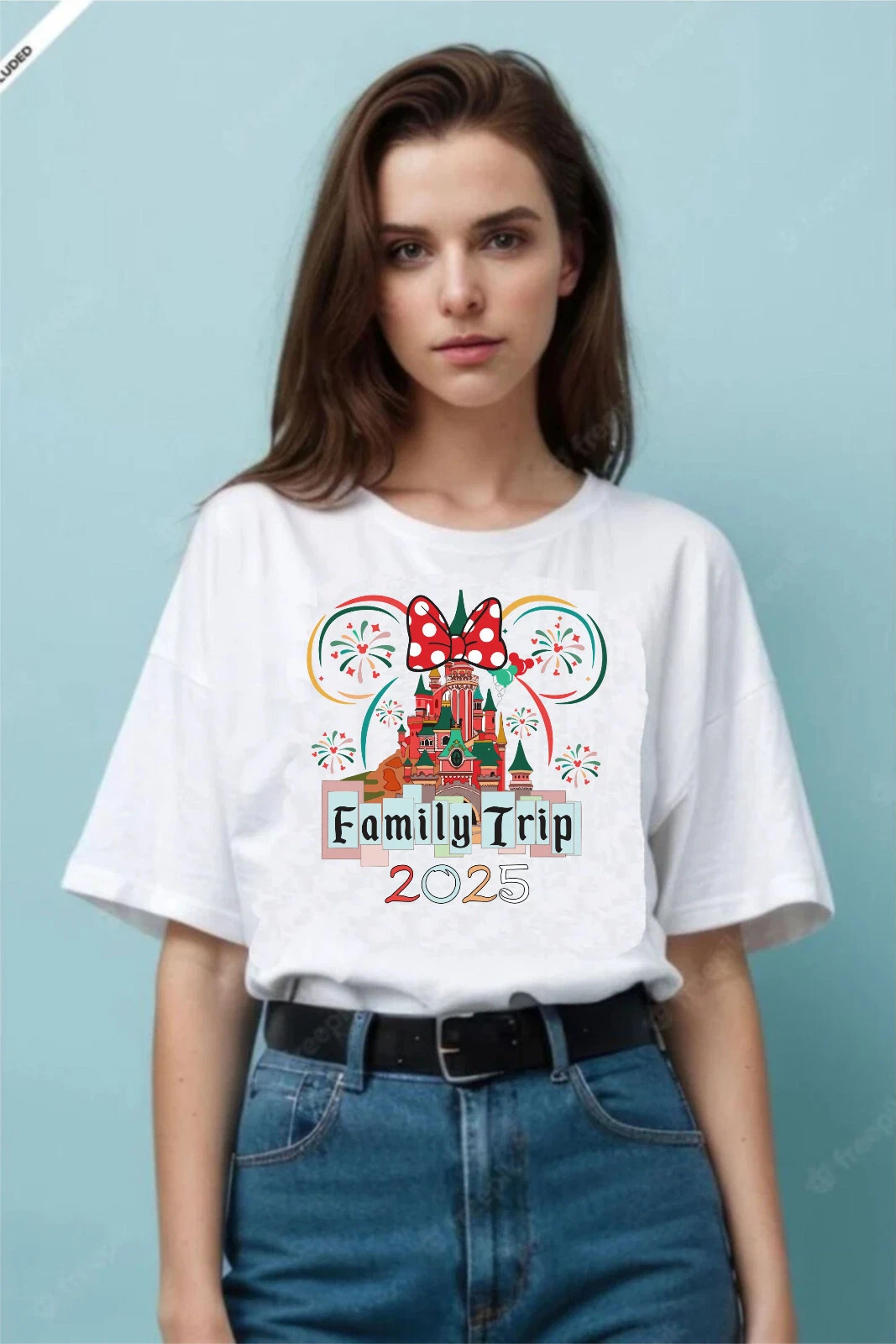 PALACE T shirt Disney Family Trip 2025 maglietta Disney Family Vacation 2025 maglietta Disneyland