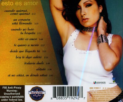 Yolanda Perez - Esto Es Amor - Banda Mexico - 2005 NEW Fonovisa CD