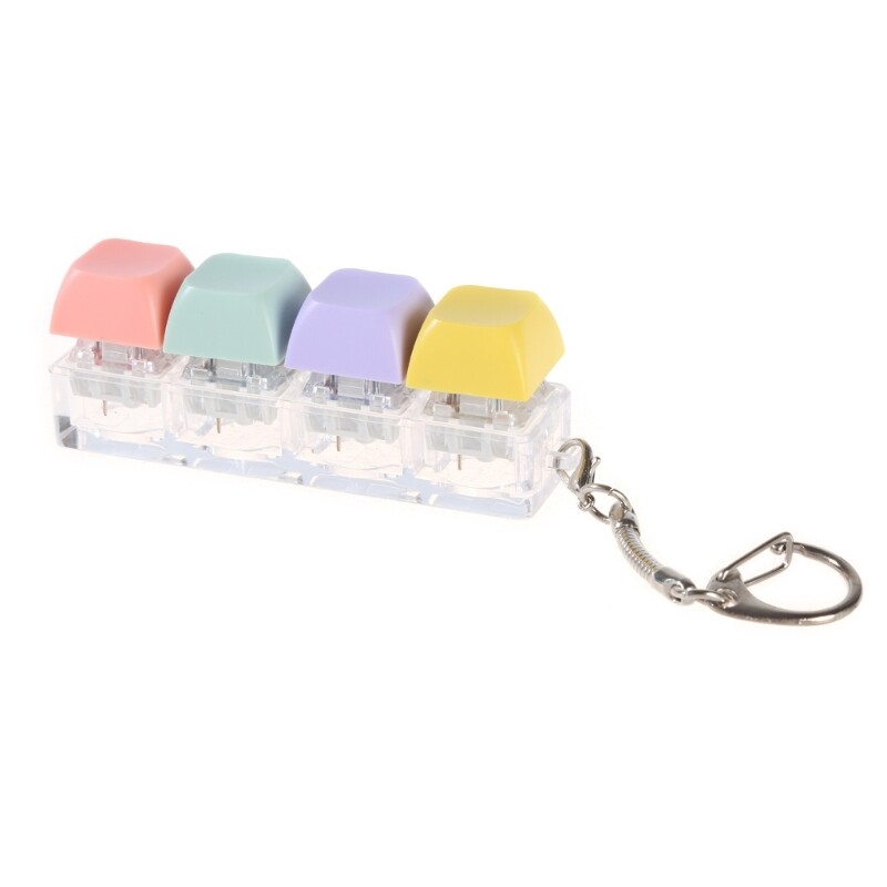 Compact Mechanical Keyboard Switch Tester Keychain for Switch Testing