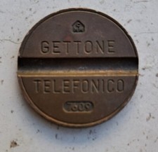 RARO gettone telefonico RARO 7609