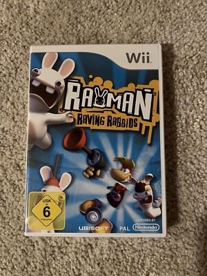 Rayman Raving Rabbits Wii Spiele in OVP
