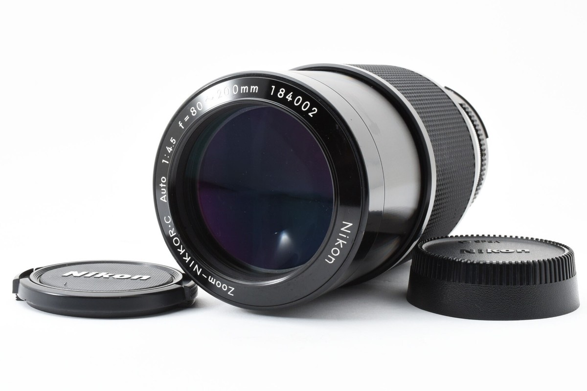 ★美品★ ニコン AUTO C 80-200mm F4.5 AI改 #21447 Exc+++++* Nikon 80-200mm F/4.5 Zoom-NIKKOR C AI converted From