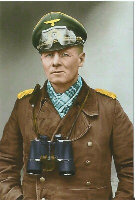 WW II - German  Photo Art --   Field Marshal - Erwin Rommel 