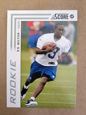 16156  2012 Score #378  T.Y. Hilton  ROOKIE CARD 